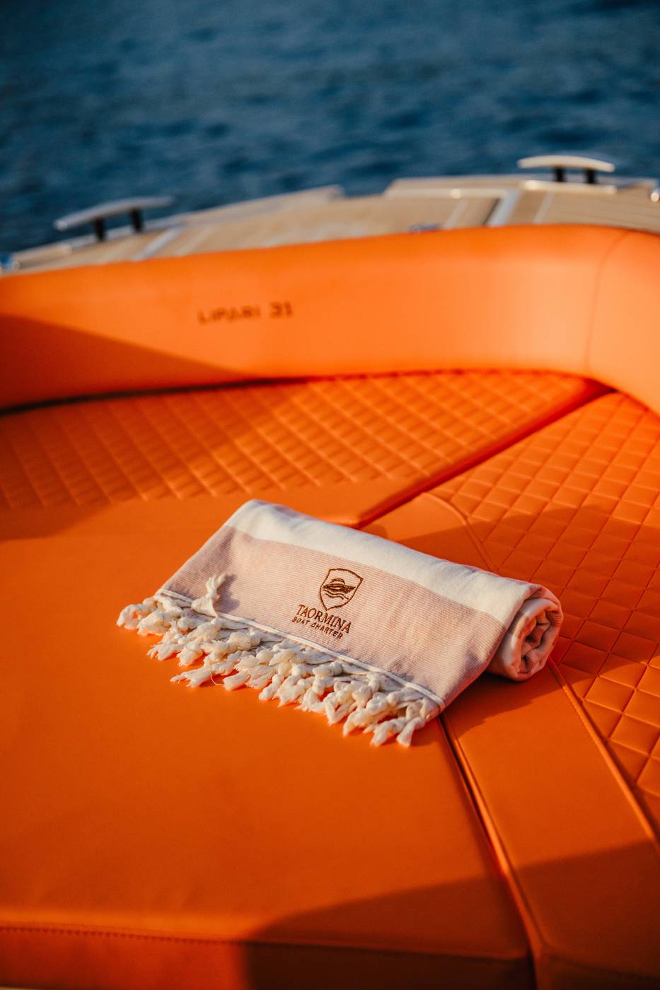 Teli mare Taormina Boat Charter, inclusi in ogni tour